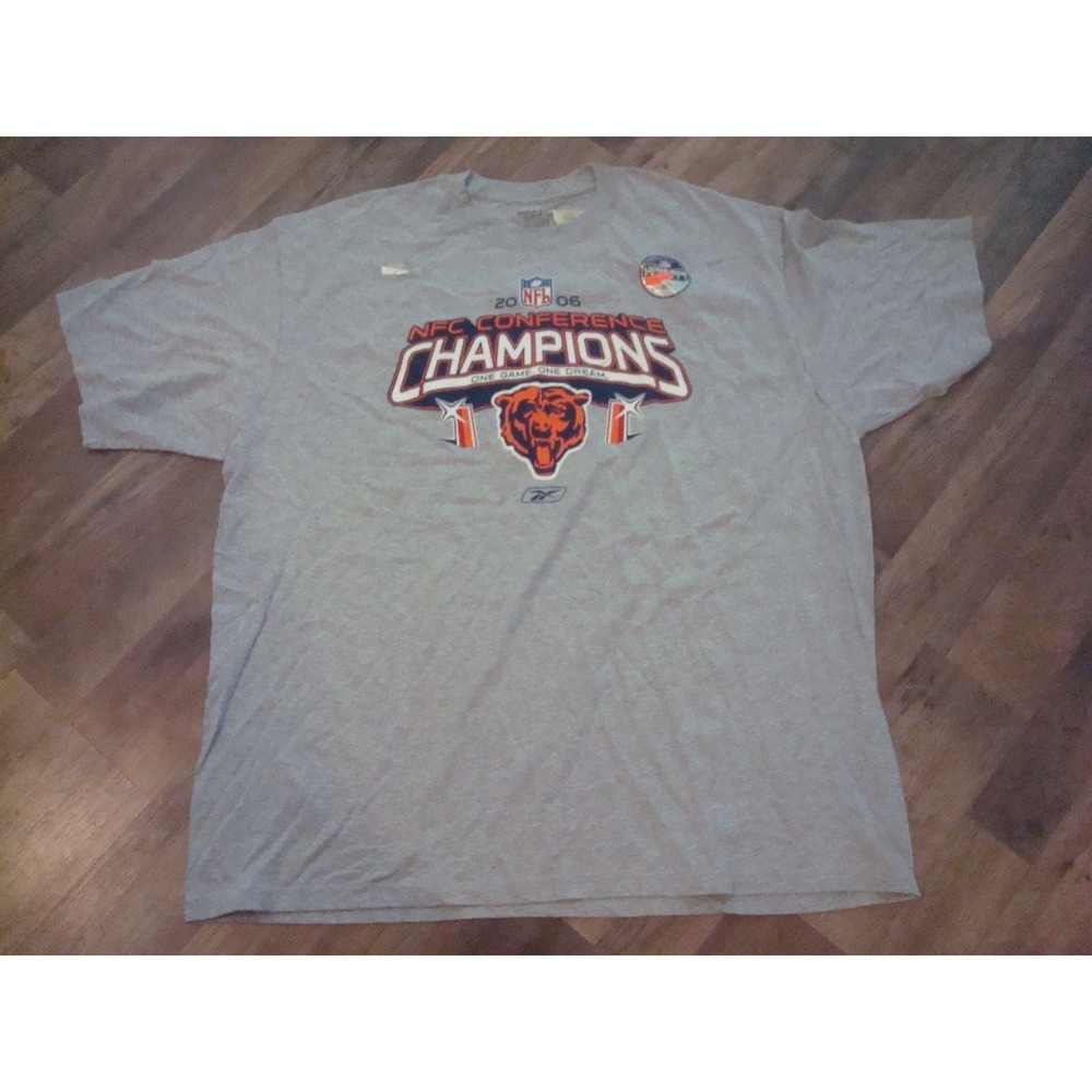 CHICAGO BEARS SUPER BOWL 2006  sz XXL‎ SHIRT  DEADSTOCK  VINTAGE TT2